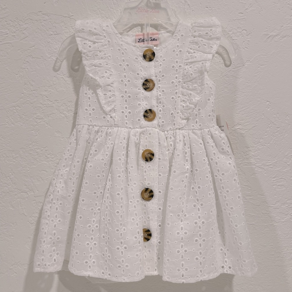 Two piece button dress